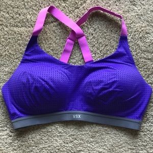 Victoria secret sports , pretty purple sports bra